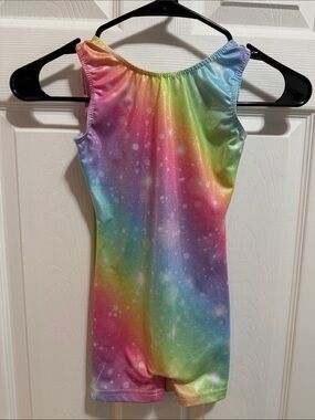 Amazon Toddler Rainbow Galaxy Gymnastics Leotard